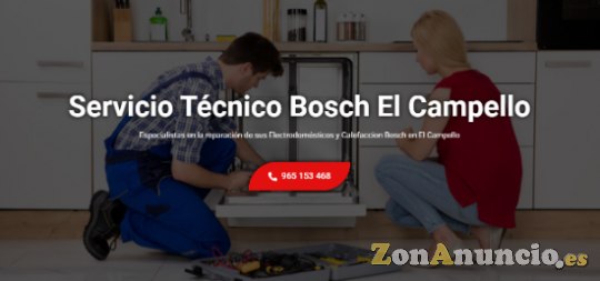 Servicio Técnico Bosch El Campello 965217105